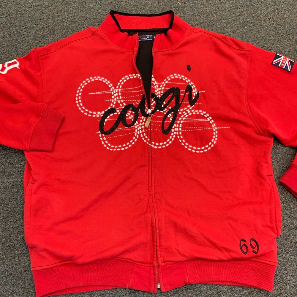 Coogie hoodie 3X red